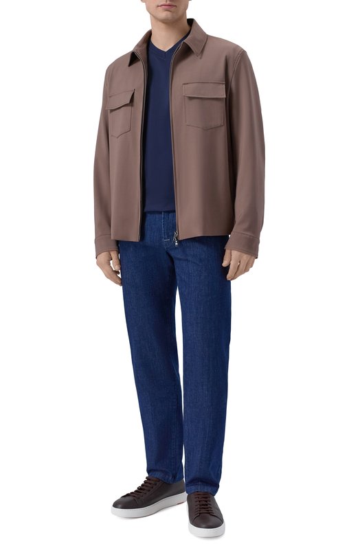 Хлопковая футболка Bogner 58291274 Синий  58291274 Фото 2