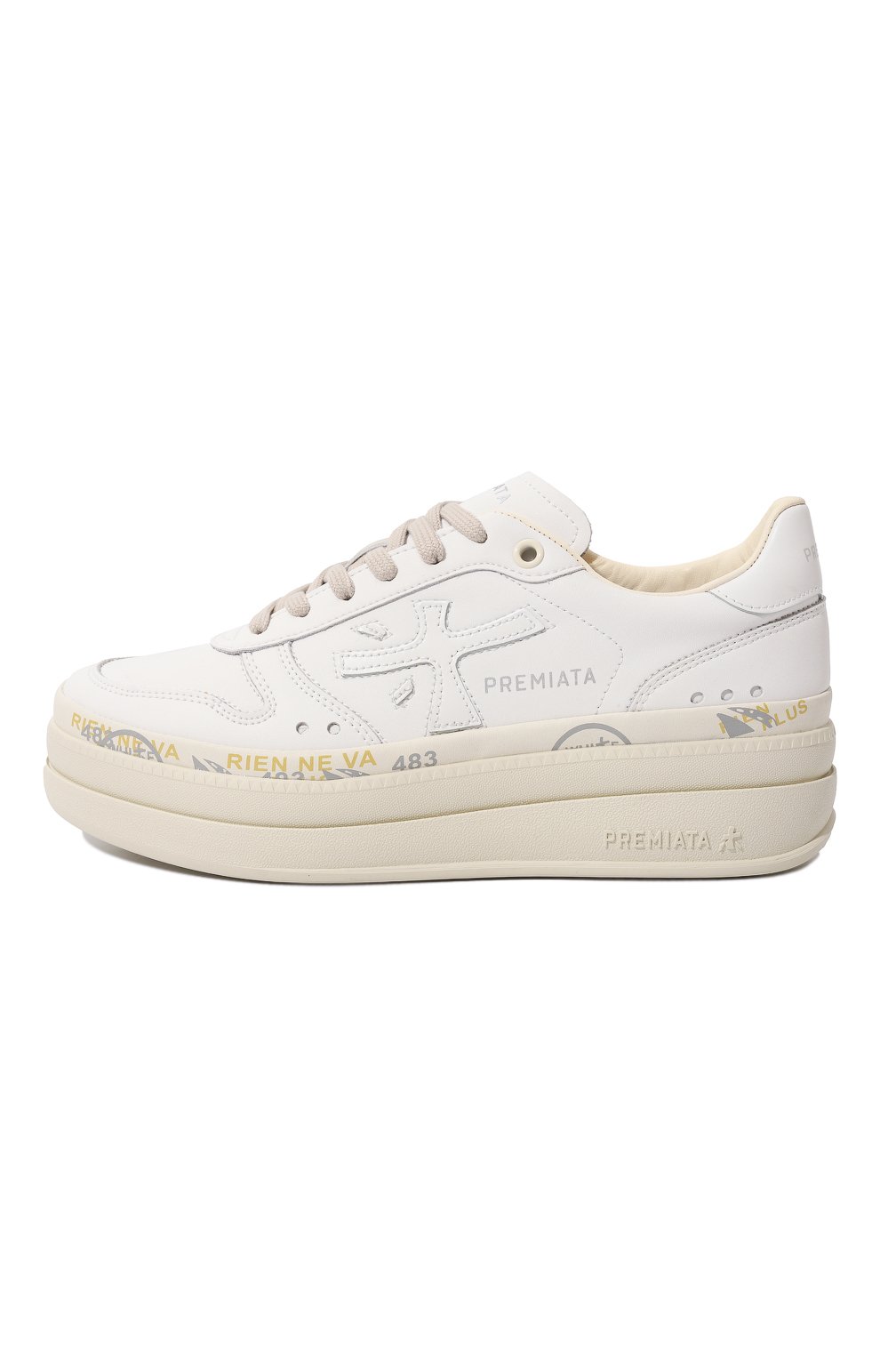 Кожаные кеды micol PREMIATA, арт. MIC0L/VAR 6788, фото 4