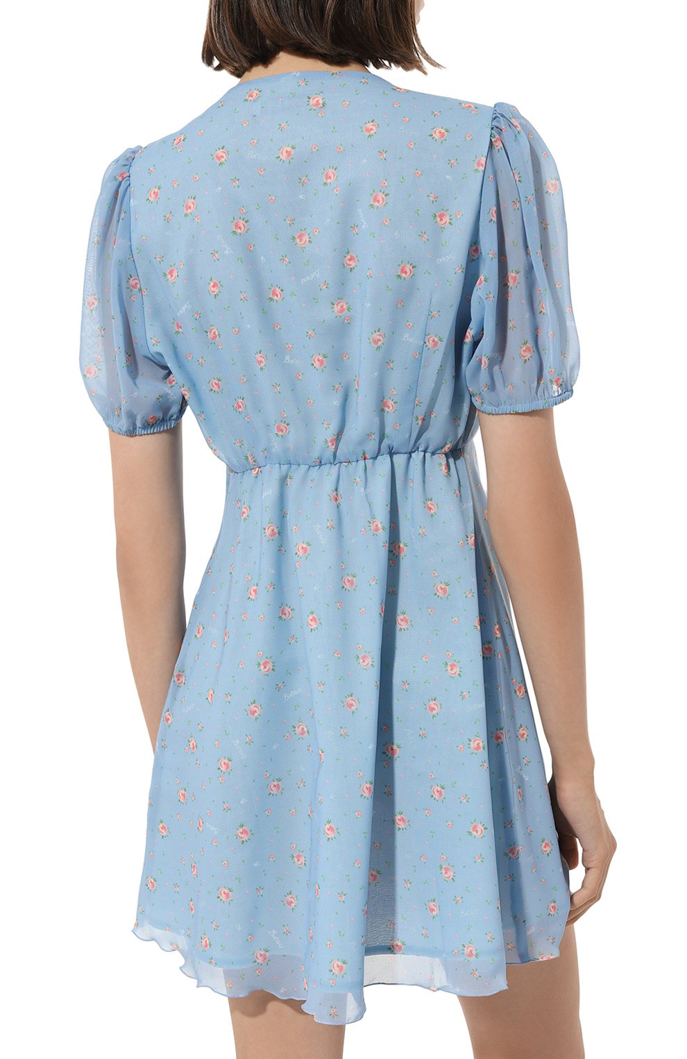 Платье из вискозы BOTROIS голубого цвета по цене 19900 руб., арт. SKU00134021, фото 4 Платье из вискозы BOTROIS, арт. SKU00134021, фото 4