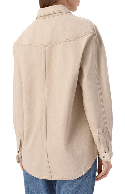 Джинсовая рубашка JACQUEMUS, арт. 26ESHW00565/AD00044, фото 4
