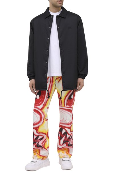 Хлопковая футболка ACNE STUDIOS белого цвета по цене 14500 руб., арт. BL0195, фото 2 Хлопковая футболка ACNE STUDIOS, арт. BL0195, фото 2