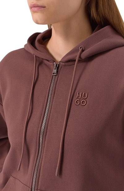 Хлопковая толстовка HUGO, арт. 50535240, фото 5