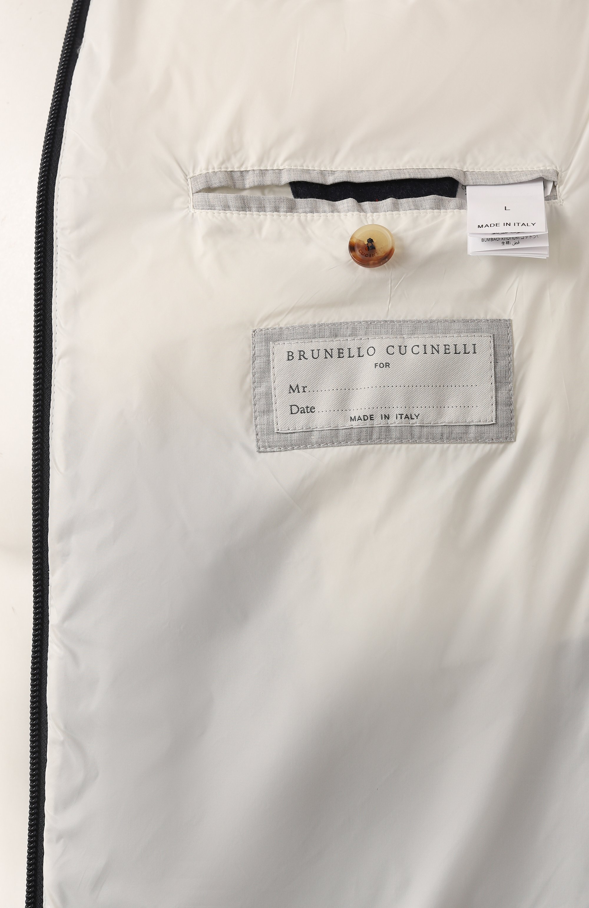 Пуховый жилет BRUNELLO CUCINELLI, арт. MQ4631608, фото 7