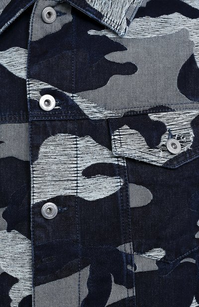 Джинсовая куртка VALENTINO, арт. UV3DC01G6H2, фото 5