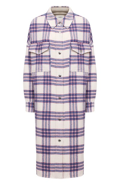 Женское шерстяное пальто ISABEL MARANT ETOILE, арт. MA0902-21P064E/F0NTIA