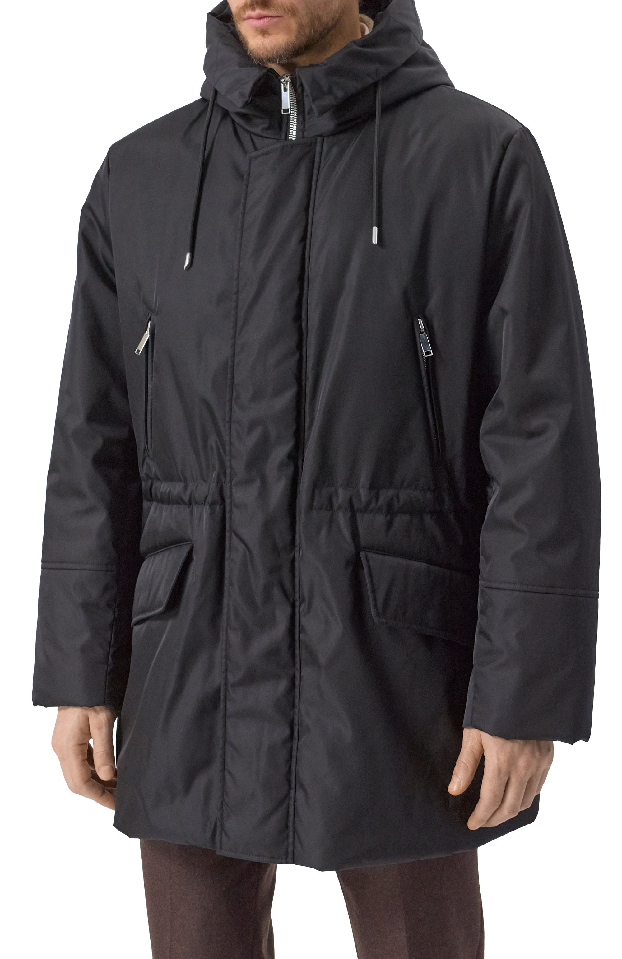 Парка с отделкой из рыси MVST, арт. FTEKB-ES4400LX BS/GR1651, фото 8