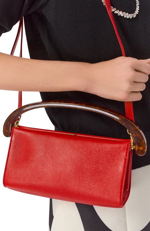 Сумка Dries Van Noten 011562/0116 Красный  011562/0116 Фото 2
