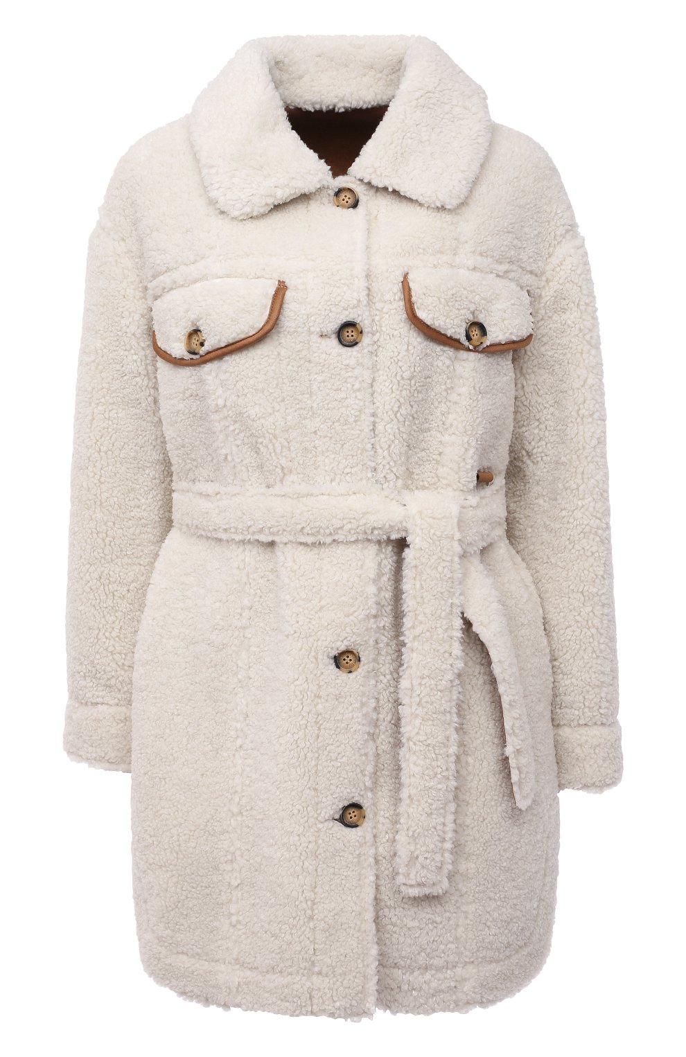 Двусторонняя шуба из экомеха URBANCODE STUDIO, арт. BJ18065, фото 1