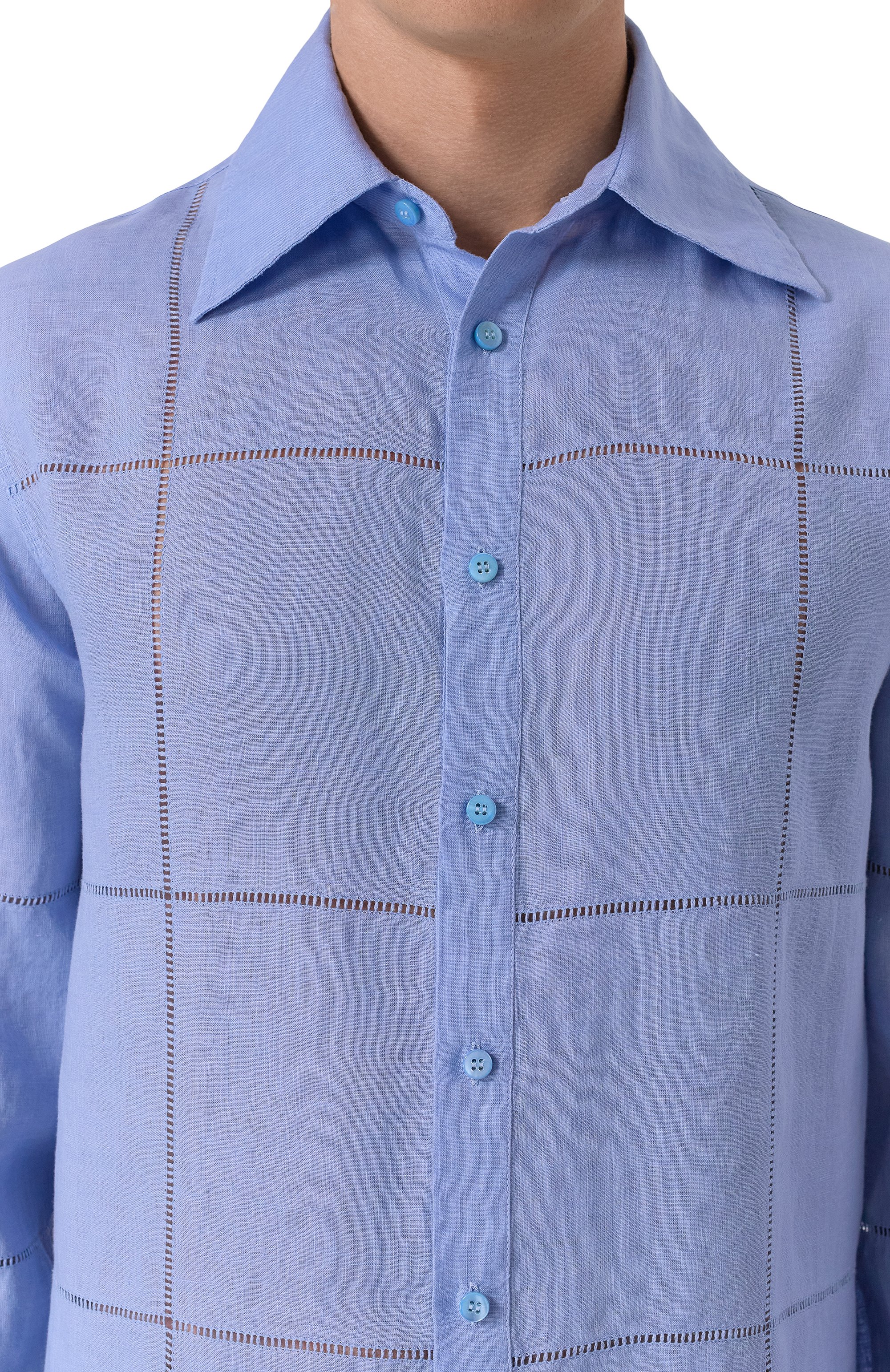 Льняная рубашка MVST, арт. G021/3626, фото 5