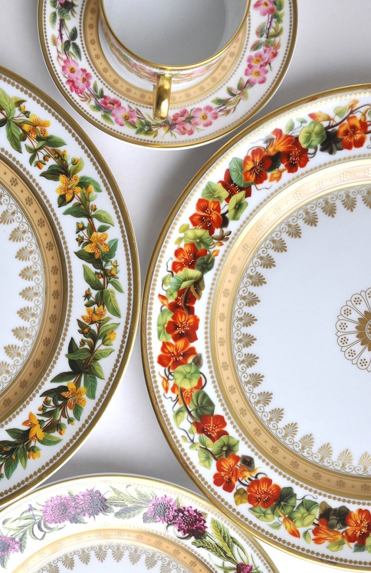 Чайный сервиз на шесть персон botanique BERNARDAUD разноцветного цвета, арт. L608/22626 | Фото 6 (Региональные ограничения белый список (Axapta Mercury): Не проставлено; Нос: Не проставлено; Коллекция: Botanique; Ограничения доставки: fragile-2)
