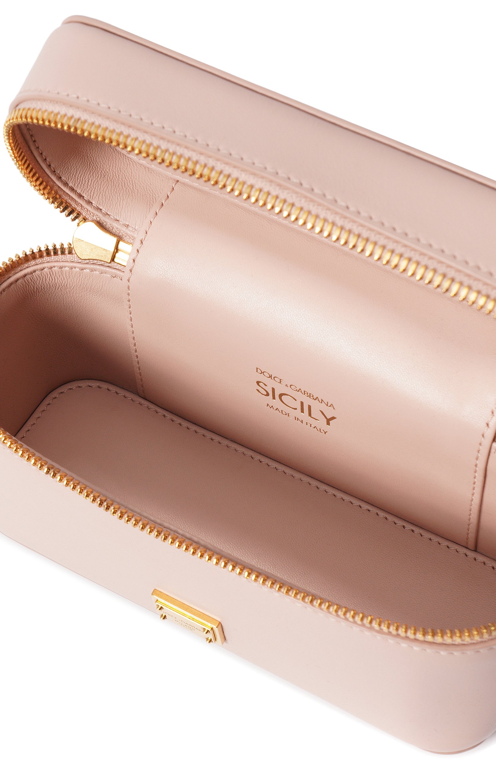 Сумка sicily DOLCE & GABBANA светло-розового цвета по цене 197500 руб., арт. BB7800/B7321, фото 5 Сумка sicily DOLCE & GABBANA, арт. BB7800/B7321, фото 5