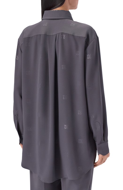 Рубашка HUGO 50553192 Серый  50553192 Фото 4