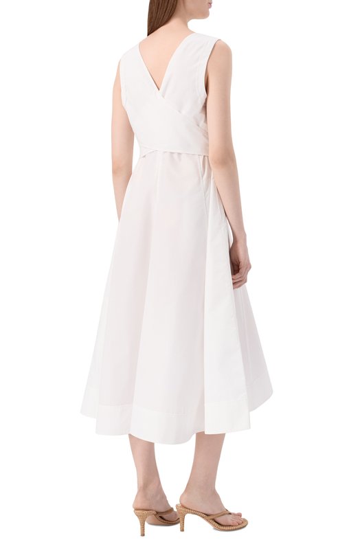 Хлопковое платье 3.1 Phillip Lim S251-9877LCE Белый  S251-9877LCE Фото 4