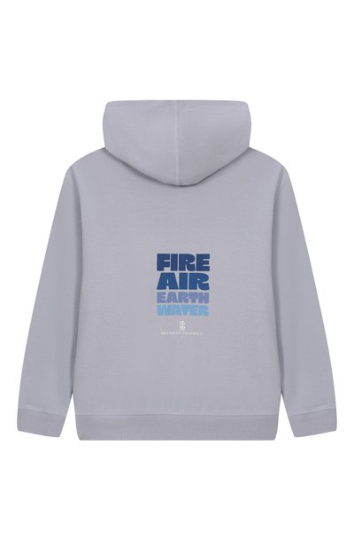 Хлопковая толстовка BRUNELLO CUCINELLI, арт. BE854E507C, фото 2