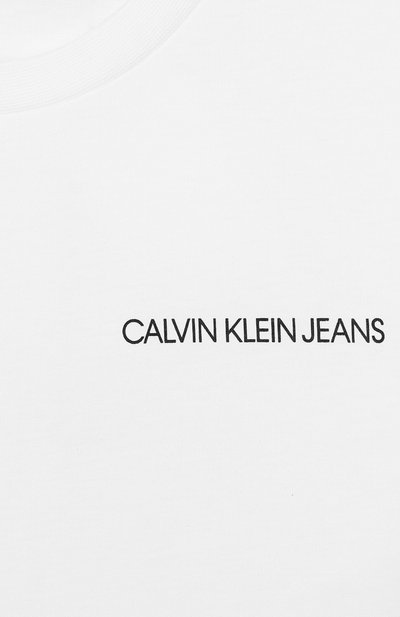 Хлопковый лонгслив CALVIN KLEIN JEANS, арт. IU0IU00114, фото 3