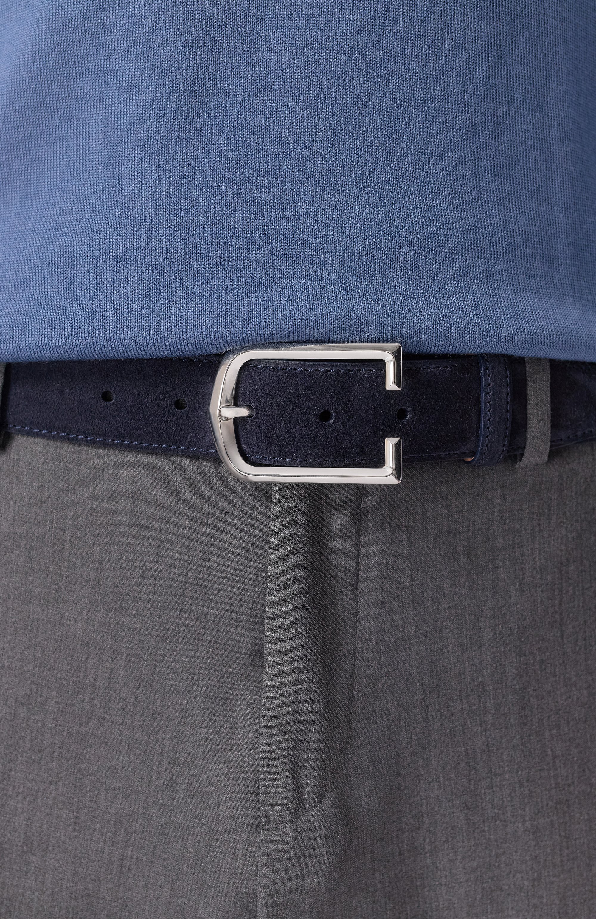 Замшевый ремень CORNELIANI, арт. 25V300-2520822, фото 2