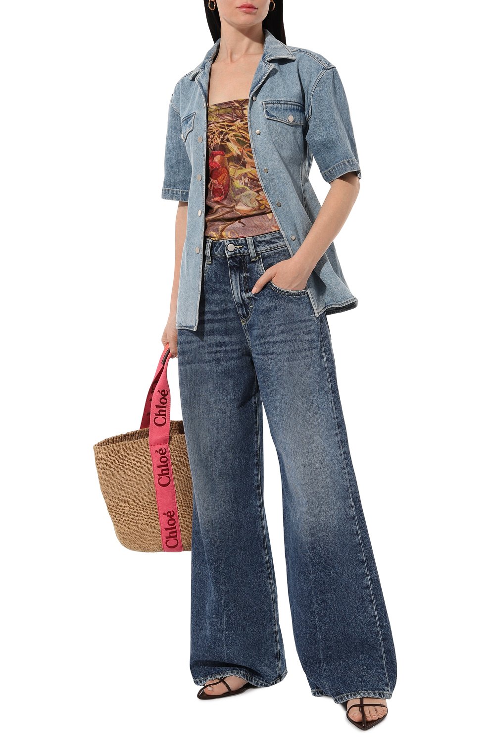 Шелковый платок брабантские кружева GOURJI, арт. T23BRK7R/1, фото 2