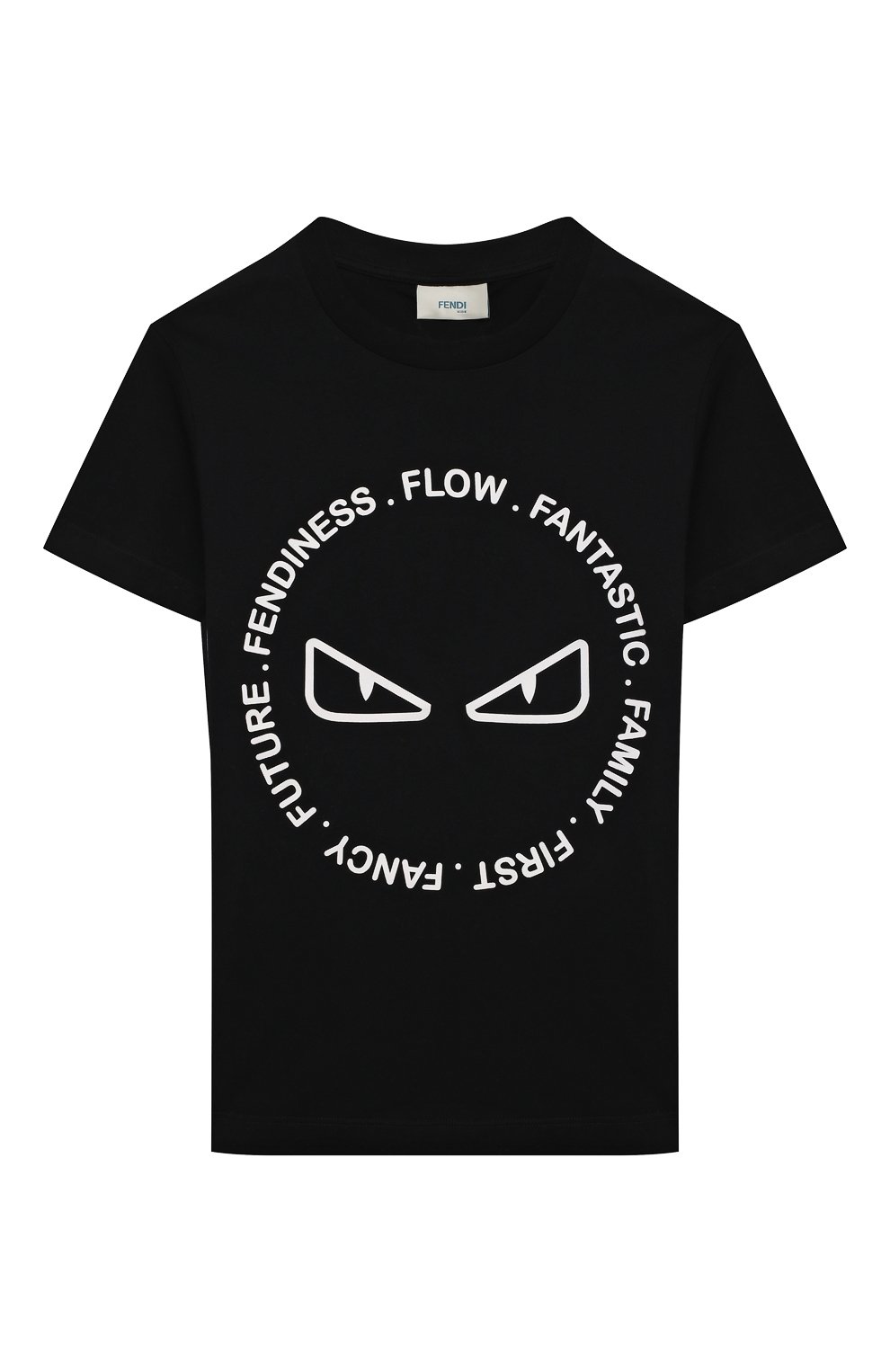 Хлопковая футболка FENDI, арт. JUI125/7AJ/8A-12+, фото 1