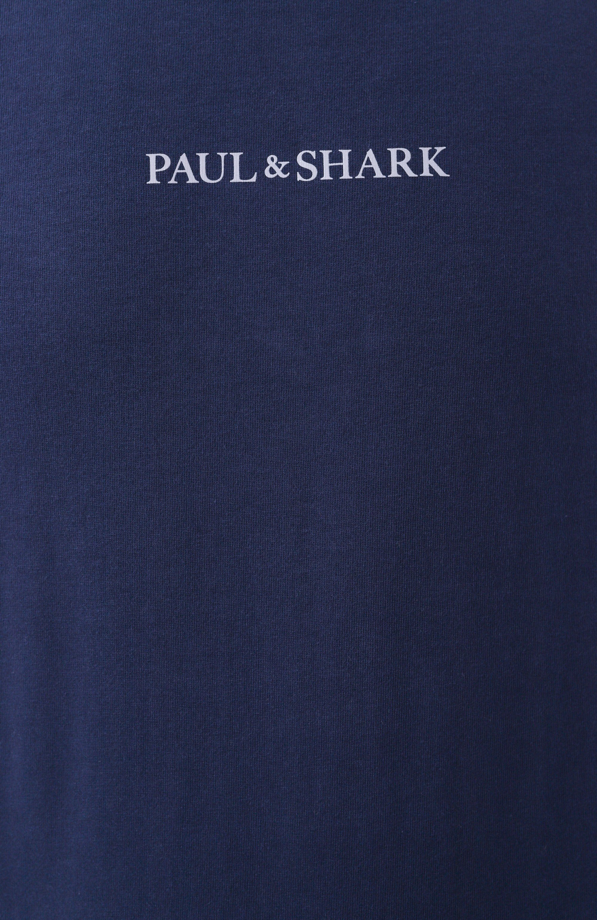 Хлопковая футболка PAUL&SHARK, арт. 25411088/M, фото 6