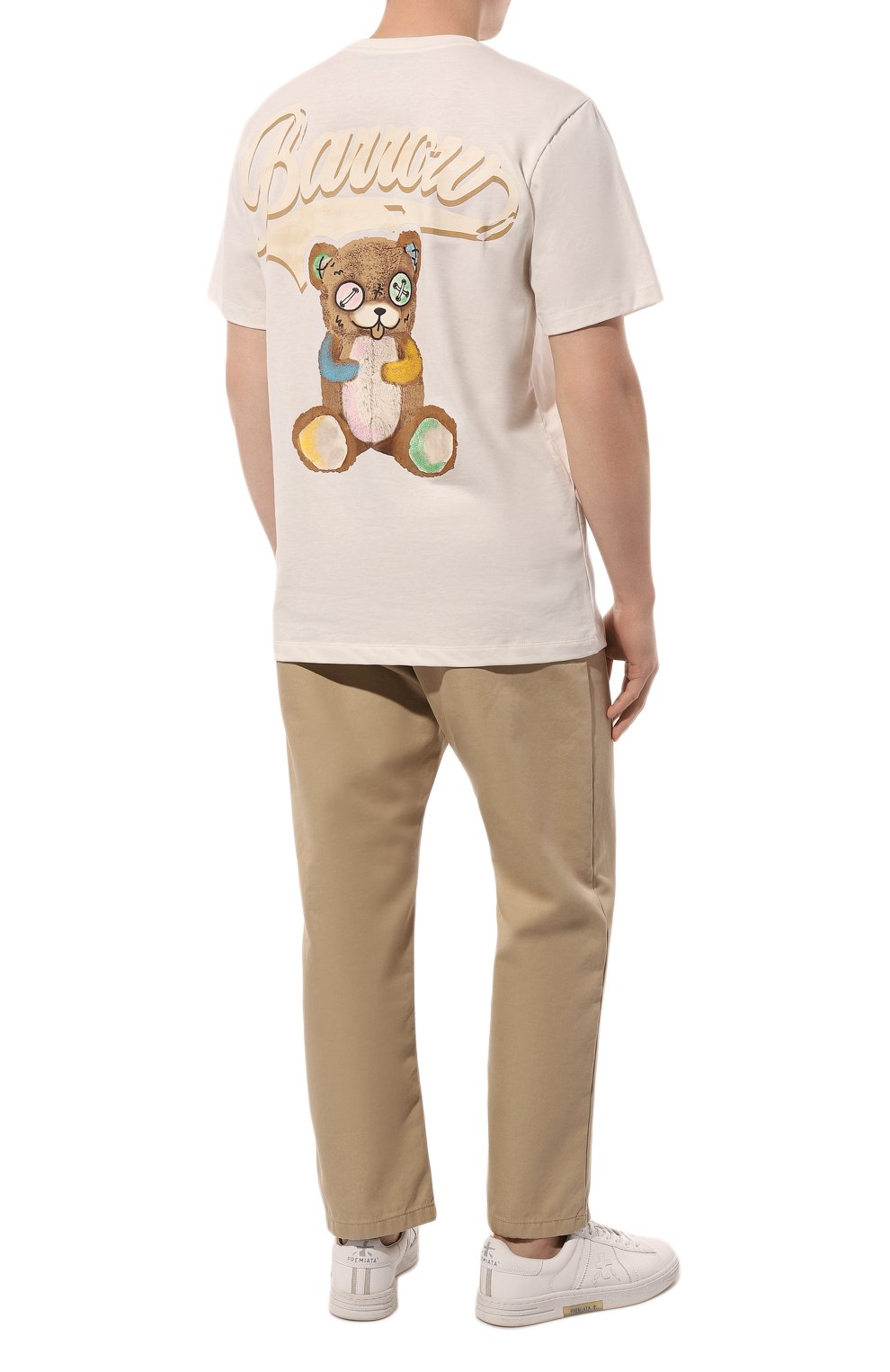 Хлопковая футболка BARROW, арт. F4BWMATH073, фото 2