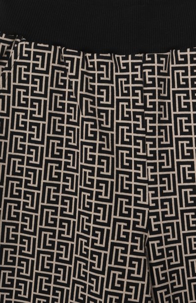 Хлопковые брюки BALMAIN, арт. BX6A00, фото 3