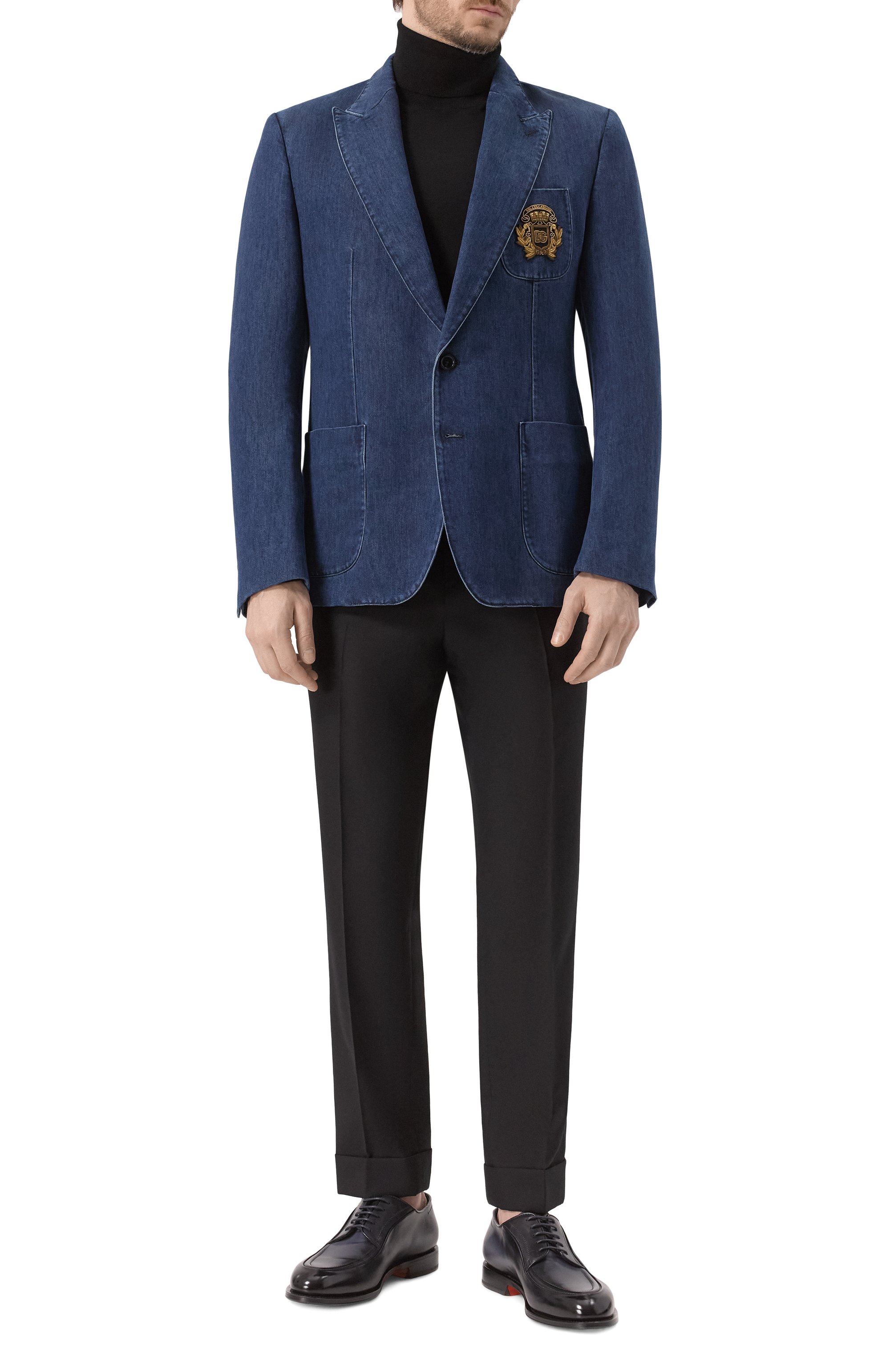 Шерстяная водолазка DOLCE & GABBANA, арт. GXW05T/JCVZS, фото 2