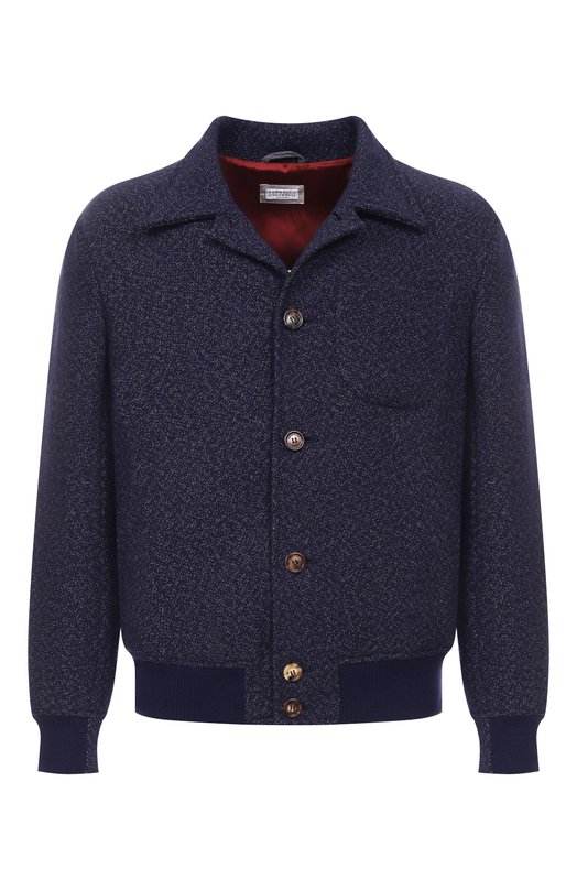 Кашемировый бомбер Brunello Cucinelli MV4246558 Синий MV4246558