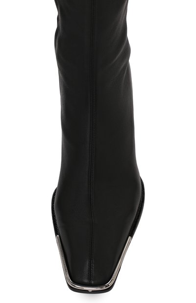 Кожаные ботфорты ALEXANDER WANG, арт. 30C220B084, фото 5