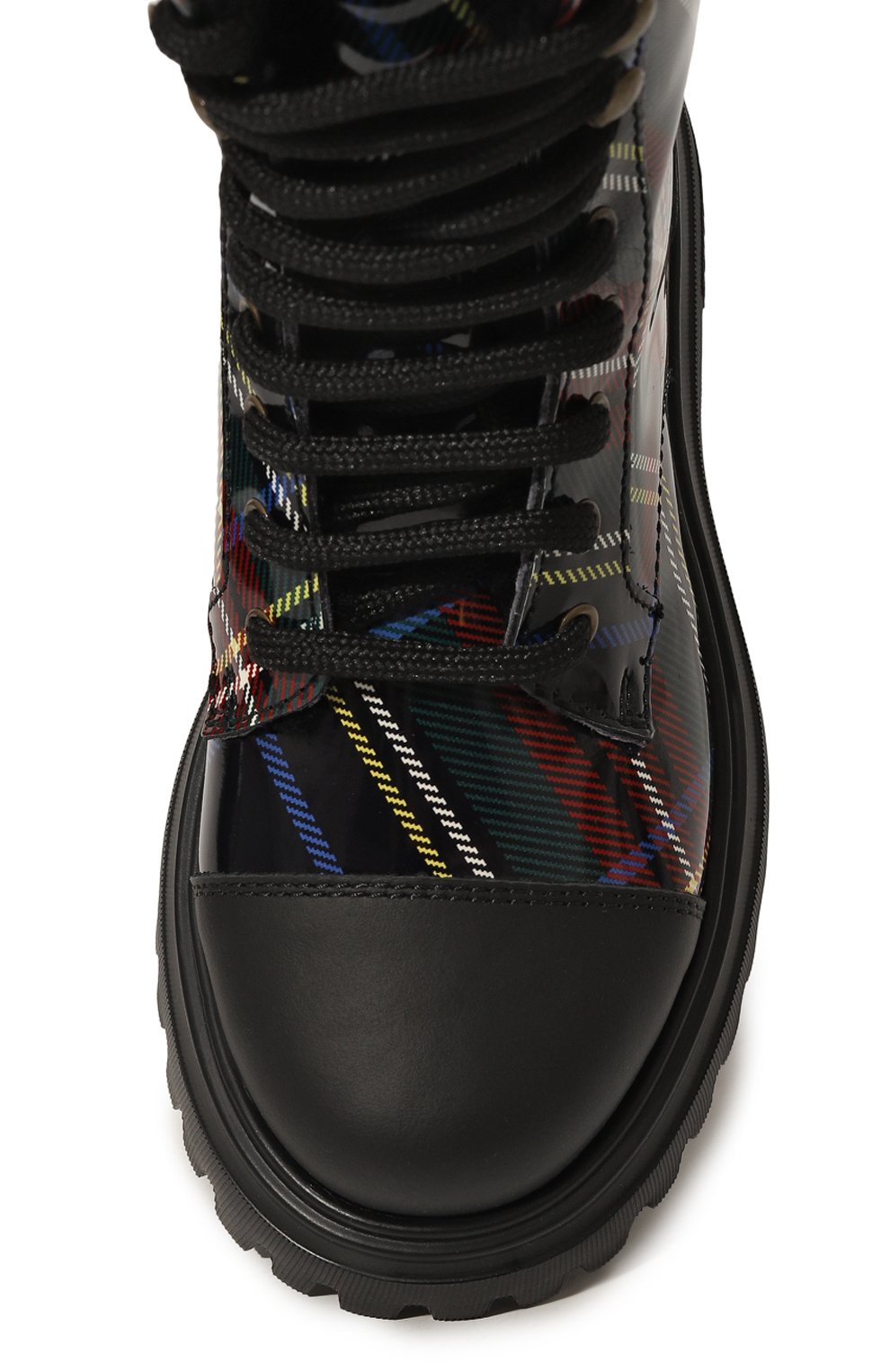 Кожаные ботинки DOLCE & GABBANA, арт. D11265/AB268, фото 4