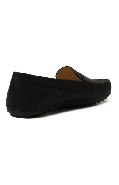 Кожаные мокасины NATURINO черного цвета по цене 14450 руб., арт. 2013960/61/0A01/33-40, фото 3 Кожаные мокасины NATURINO, арт. 2013960/61/0A01/33-40, фото 3