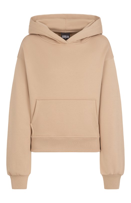 Хлопковое худи Comme des Fuckdown CFABW01373 Бежевый CFABW01373