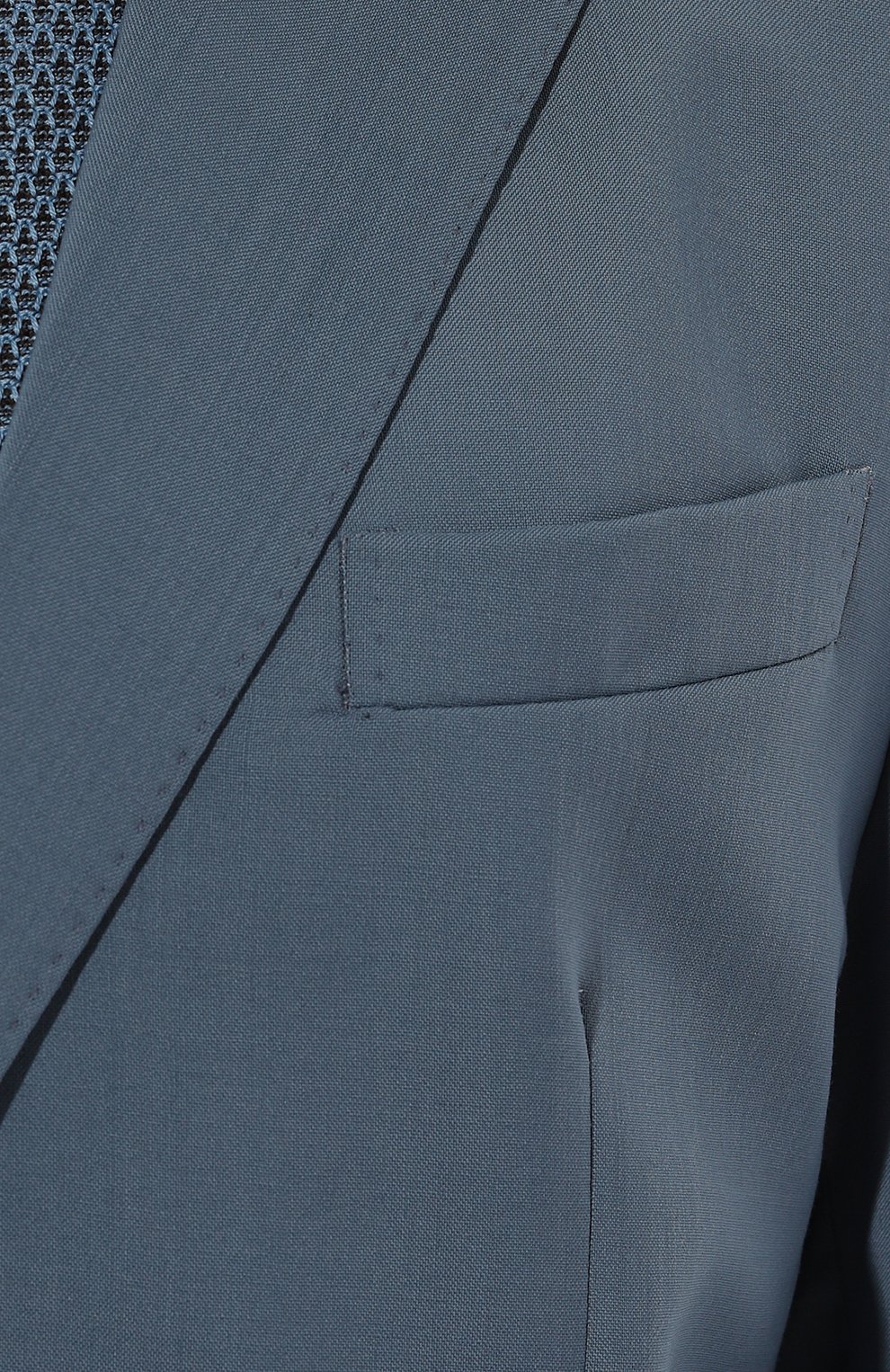 Шерстяной пиджак L.B.M. 1911 синего цвета по цене 87550 руб., арт. 2652/34030, фото 7 Шерстяной пиджак L.B.M. 1911, арт. 2652/34030, фото 7