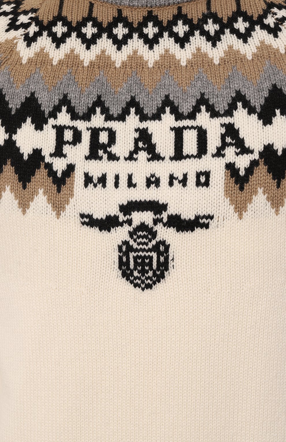 Кашемировый свитер PRADA, арт. UMB340-10P8-F0040-212, фото 5