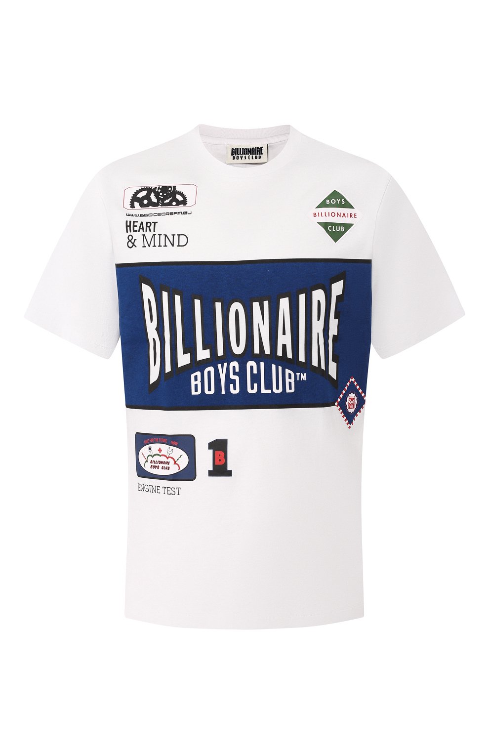 Хлопковая футболка BILLIONAIRE BOYS CLUB, арт. B18454, фото 1
