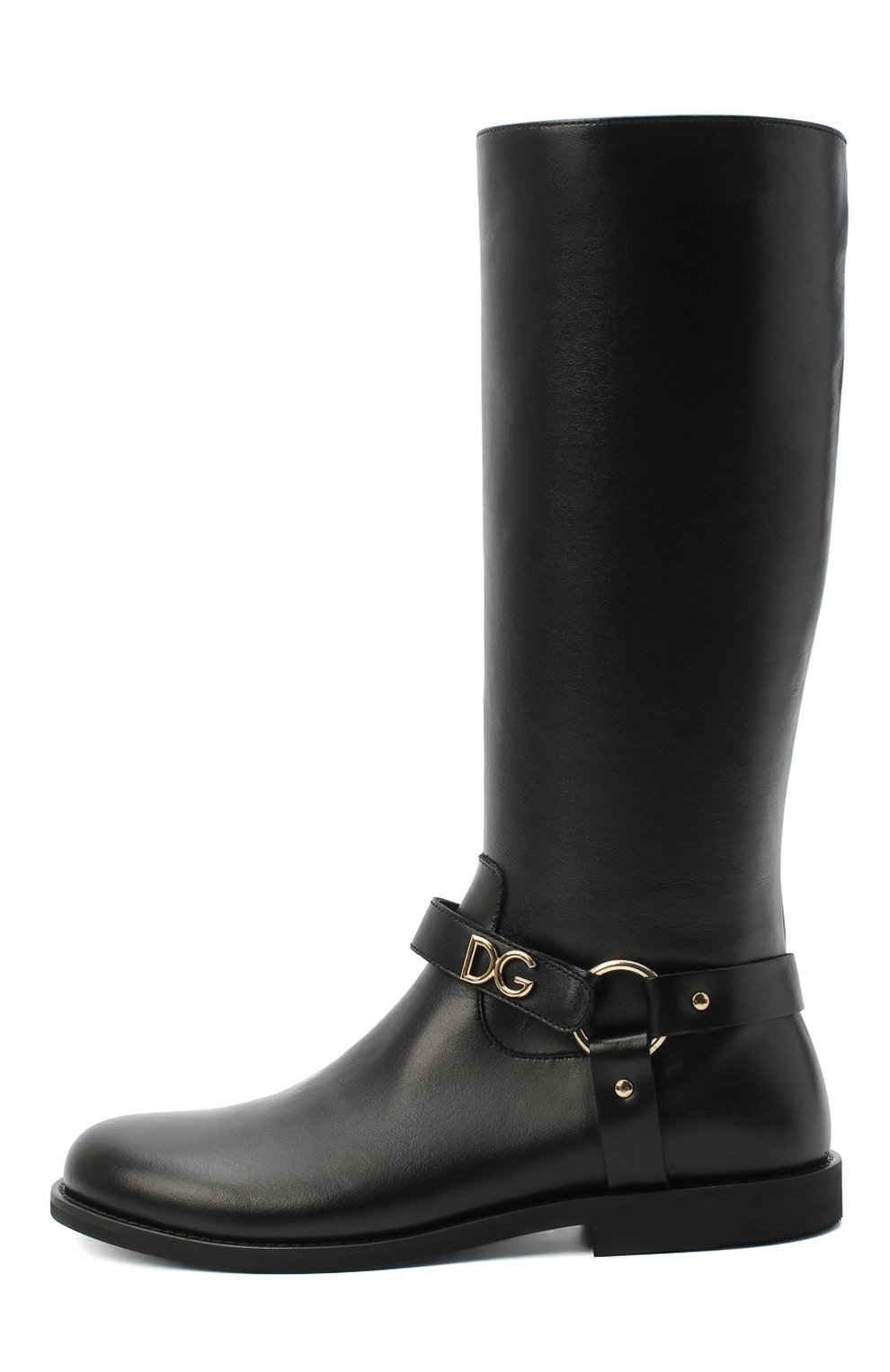 Кожаные сапоги DOLCE & GABBANA, арт. D10986/AW998/37-39, фото 2