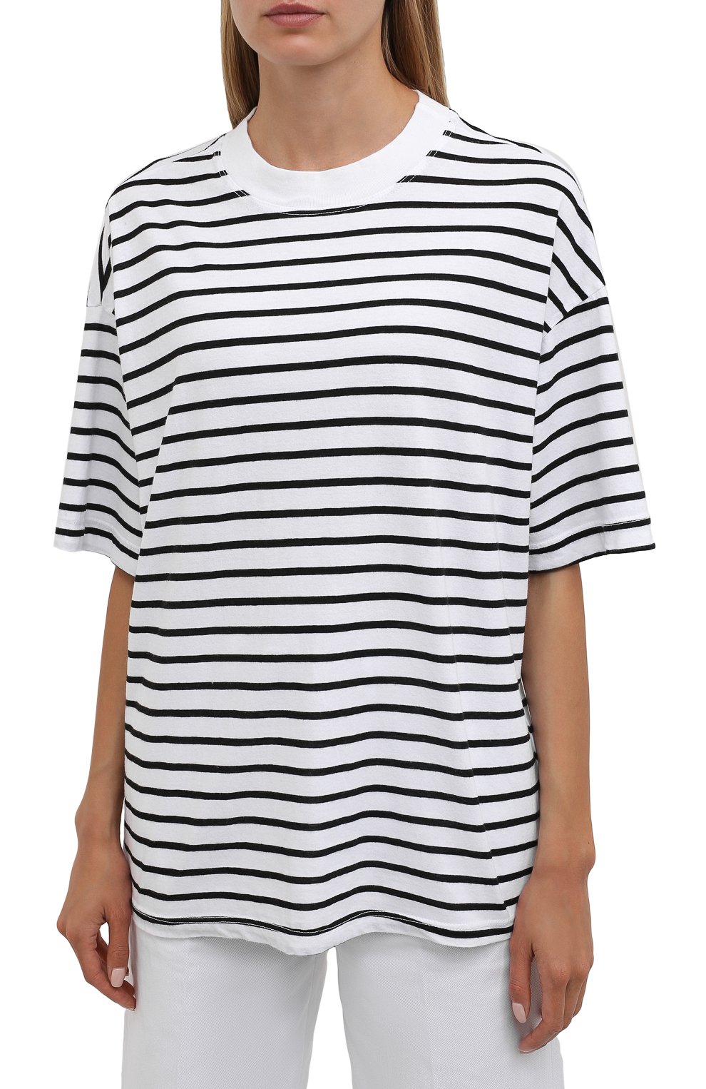 Хлопковая футболка ELECTRIC AND ROSE, арт. LFTP24-STRIPE, фото 3