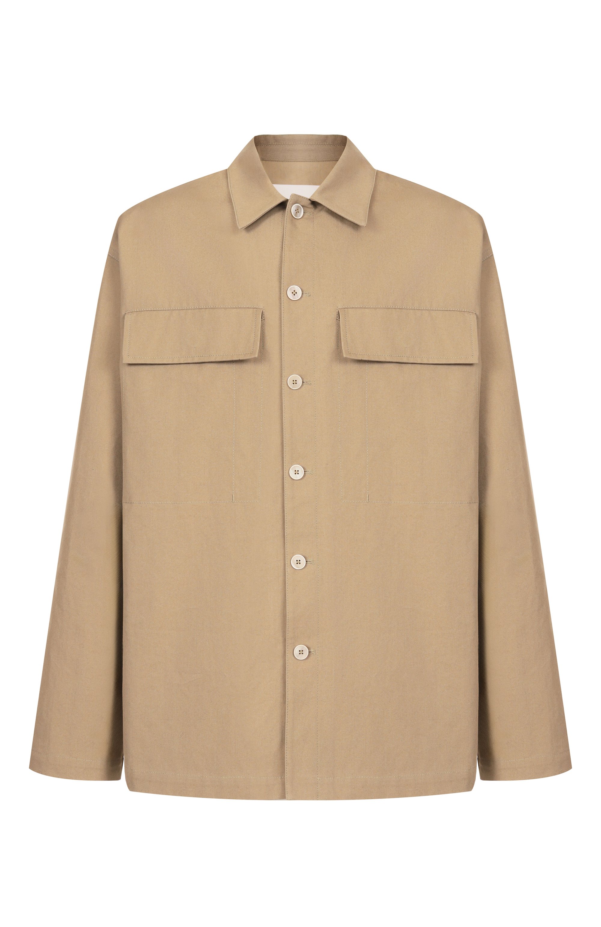 Хлопковая куртка-рубашка JIL SANDER, арт. J47DL0169-J45267, фото 1