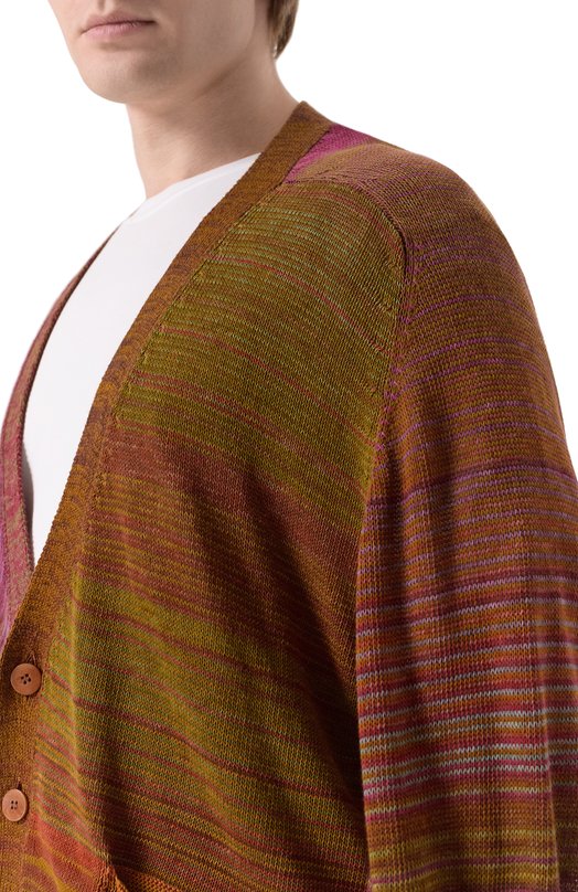 Хлопковый кардиган Magliano MGSS26CA01012 Разноцветный  MGSS26CA01012 Фото 5