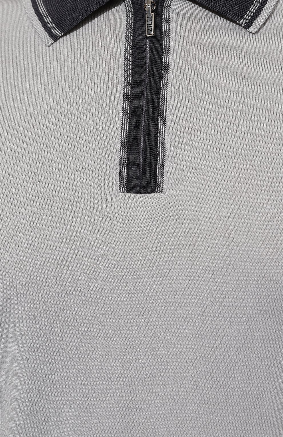 Поло из хлопка и шелка ZILLI, арт. KZP002M0142VUC000M, фото 5