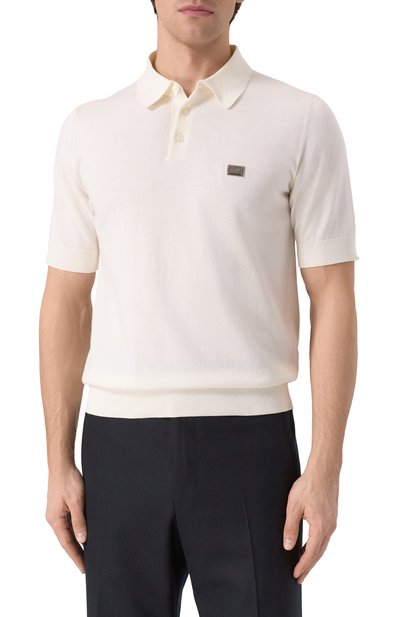 Хлопковое поло DOLCE & GABBANA, арт. GXZ02T/JBCE9, фото 3