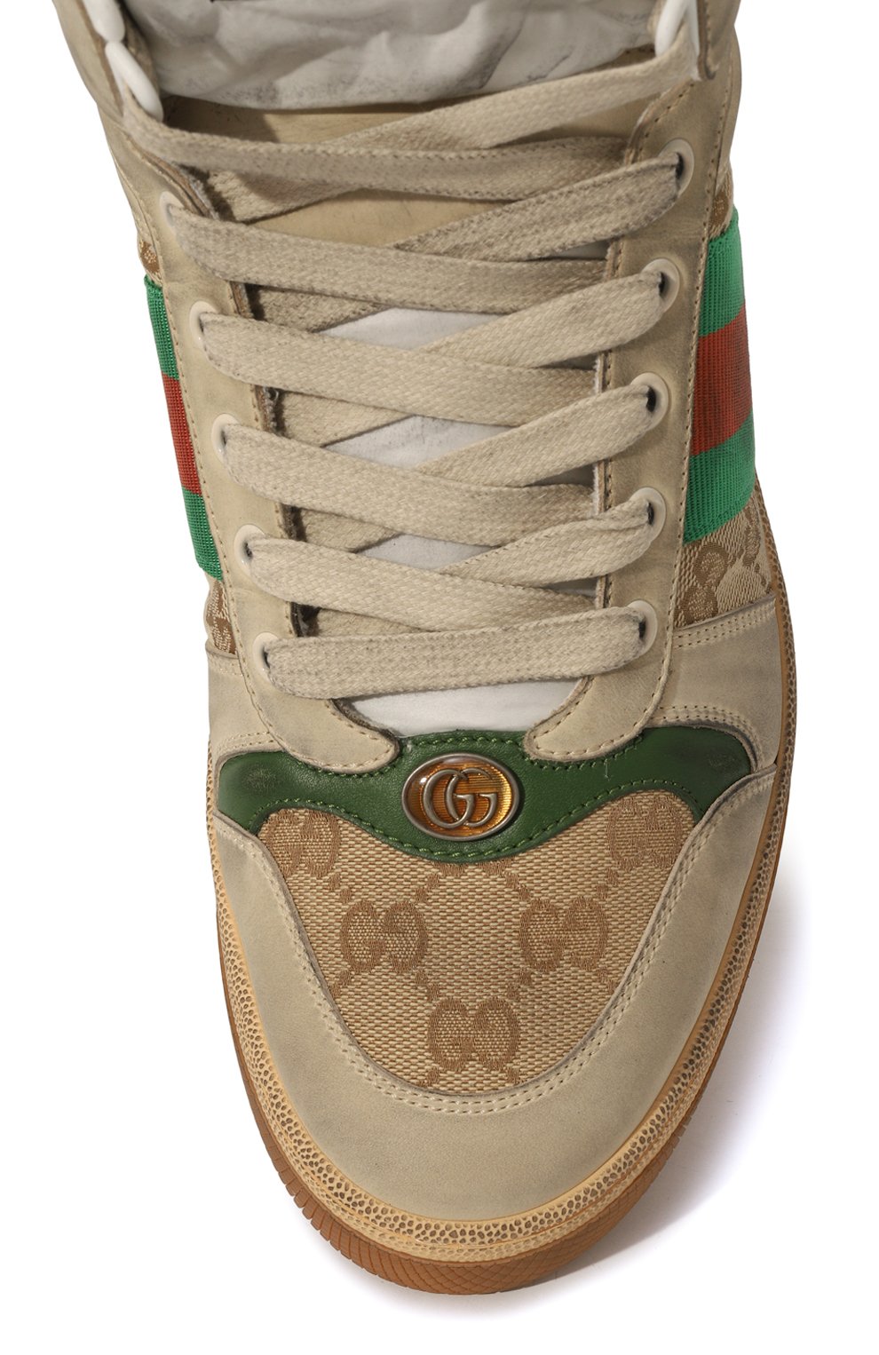 Комбинированные кеды screener gg GUCCI, арт. 563730 9Y9P0, фото 6