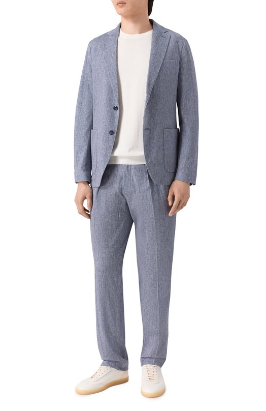 Хлопковые брюки Circolo 1901 CN5262 Синий  CN5262 Фото 2