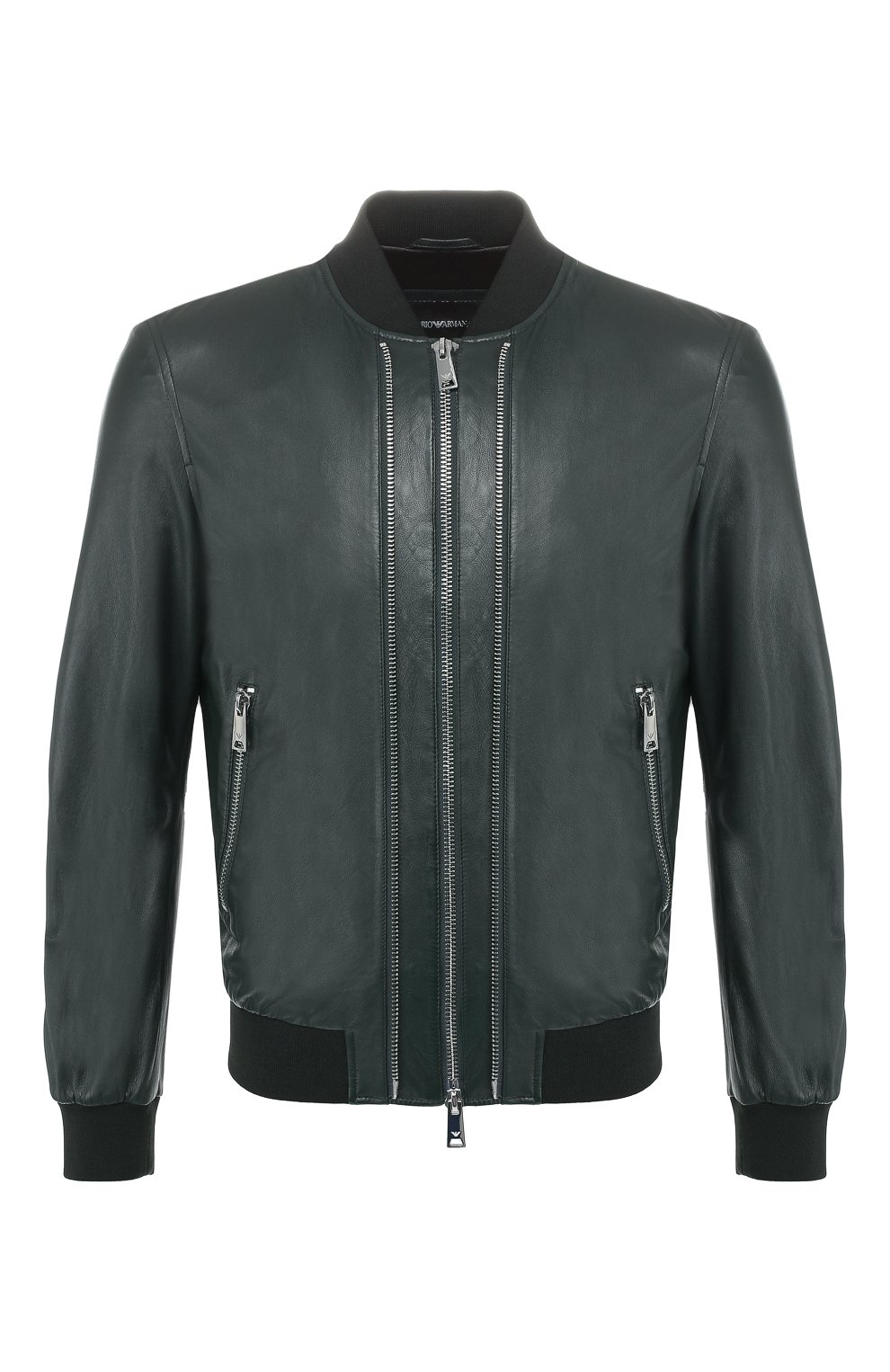Кожаный бомбер EMPORIO ARMANI, арт. 21B50P/21P5D, фото 1