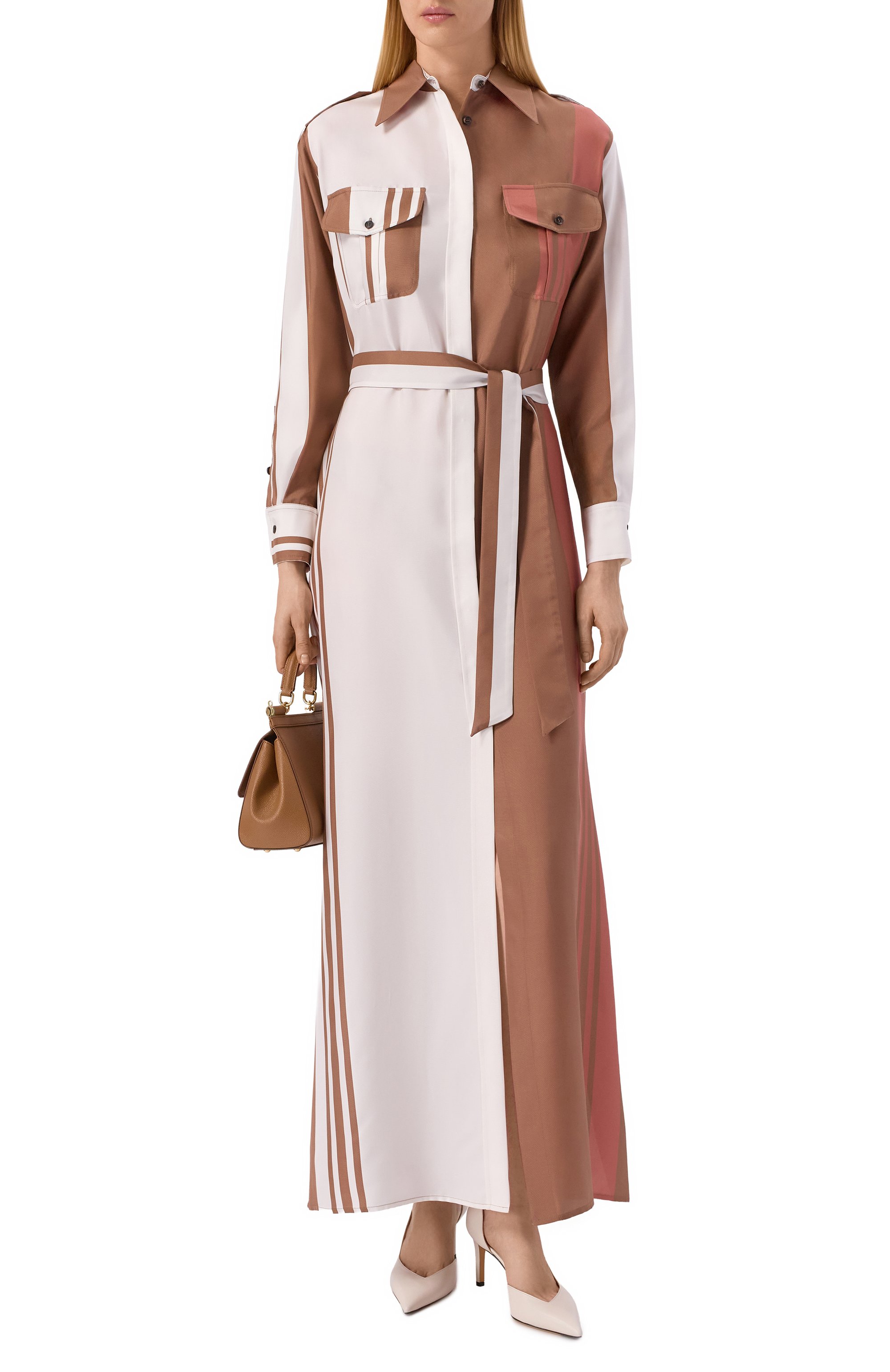 Шелковое платье KITON, арт. D47321K0999G08, фото 2