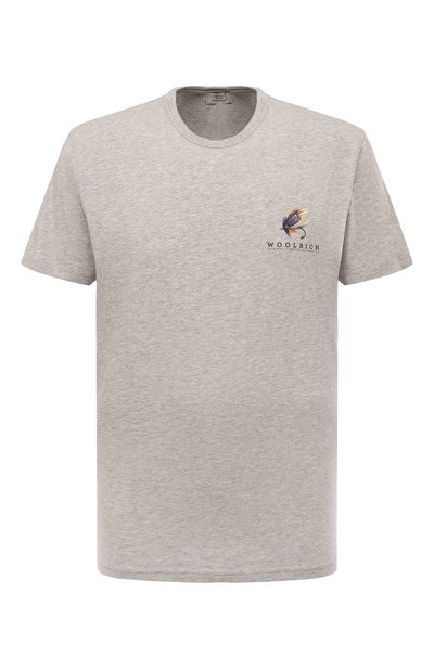 Хлопковая футболка WOOLRICH, арт. CFW0TE0097MRUT2926, фото 1