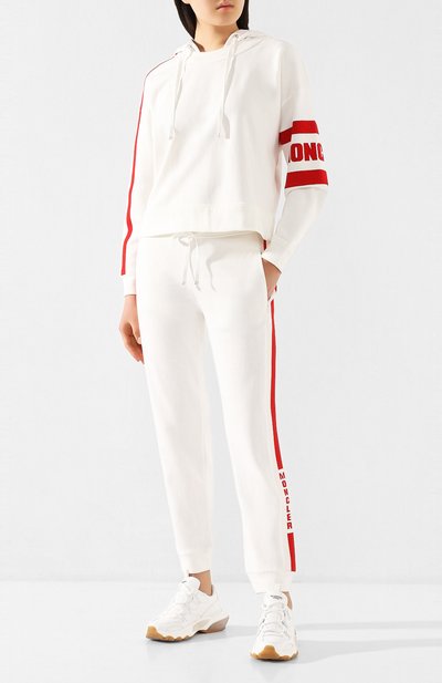 Хлопковые джоггеры MONCLER, арт. F1-093-8H706-00-V8105, фото 2