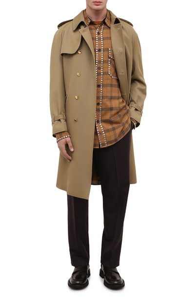 Хлопковая рубашка DRIES VAN NOTEN, арт. 202-20723-1266, фото 2