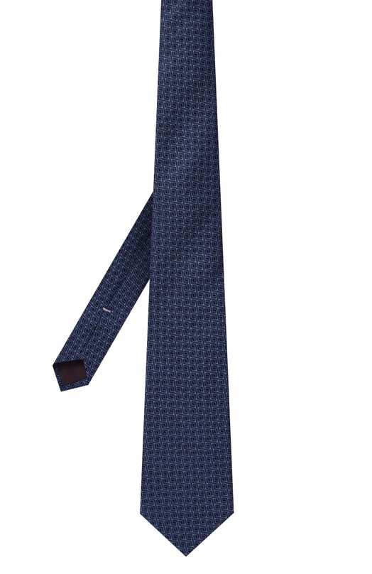 Шелковый галстук Canali 18/HJ04372 Синий  18/HJ04372 Фото 3