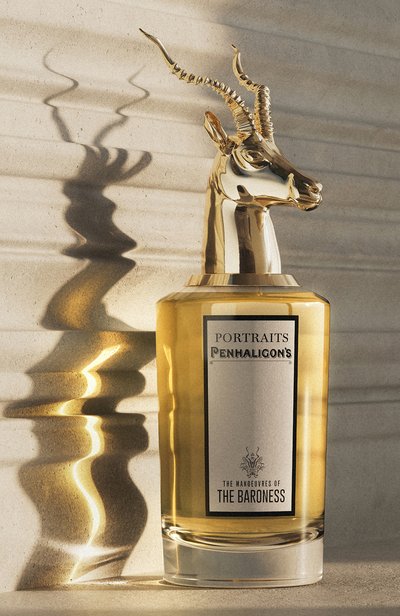Парфюмерная вода the manoeuvres of the baroness (75ml) PENHALIGON'S бесцветного цвета по цене 35080 руб., арт. 5056245053351, фото 4 Парфюмерная вода the manoeuvres of the baroness (75ml) PENHALIGON'S, арт. 5056245053351, фото 4