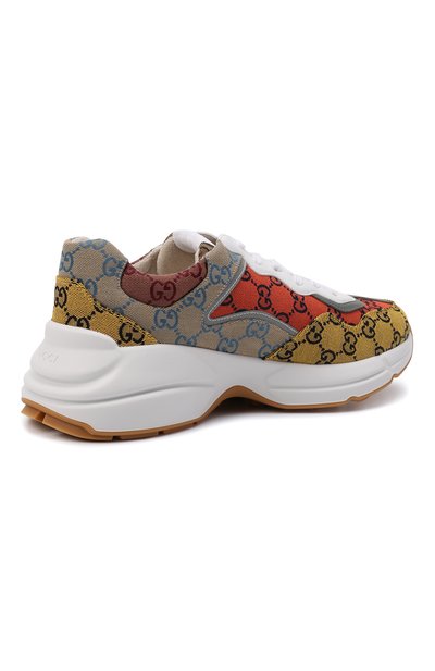 Текстильные кроссовки rhyton GUCCI, арт. 663659/2UZJ0, фото 5